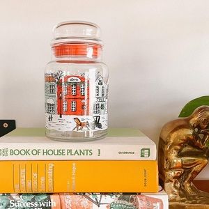 Vintage Libbey Christmas Jar